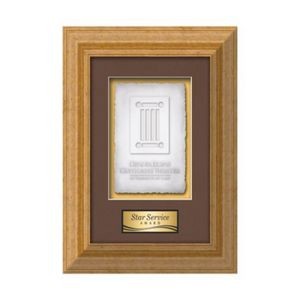 Terrene Cast Paper Vert - Antique Gold 13½"x18"