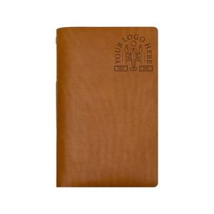 Full-Grain Leather Menu Cover- Horizontal -Standard paper, wine list, dessert list
