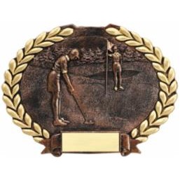 Female Golf Oval Award