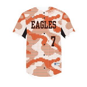 Russell® Youth Freestyle™ Sublimated Faux Full-Button Baseball Jersey