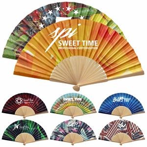 Full Color Paper Folding Fan