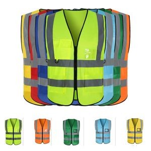 Breathable Reflective Vest Safety Workwear