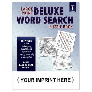 LARGE PRINT Deluxe Word Search Puzzle Book