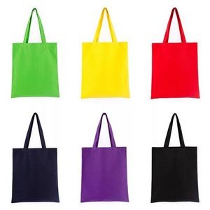 Cotton Canvas Shopping Tote Bag