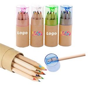 Color Pencil Set with Sharpener