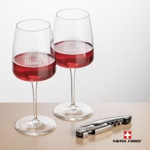 Swiss Force® Opener & 2 Dunhill Wine - Silver