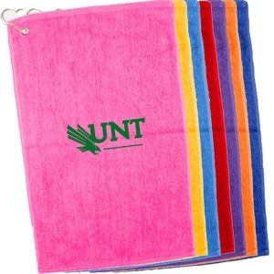 Cotton Terry Sports Towel USA Decorated (16" x 25")