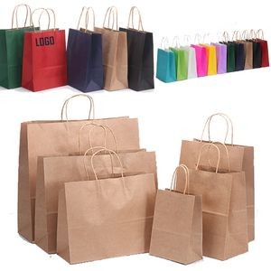 Large Eco Friendly Paper Bags (8 1/3"x4 1/3"x10 3/5")