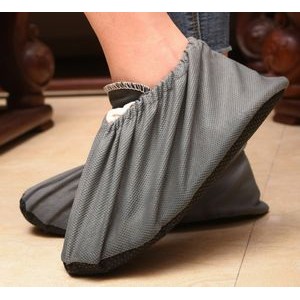 Mesh cloth Anti-slip Reusable Boot Shoe Cover For Convenience for Indoor, Contractors and Carpet
