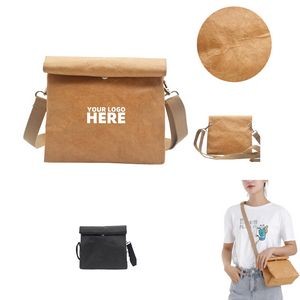Kraft Paper Shoulder Bag