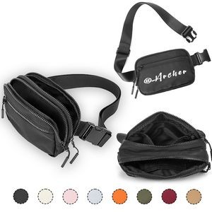 Adjustable Anywhere Belt Bag Quick Release Fanny Pack