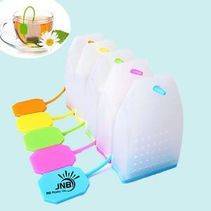 Flexible Silicone Tea Infuser Filter Bags with Long Rope