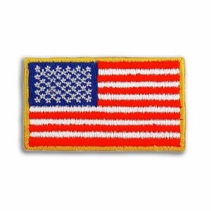 Embroidered American Flag Patch