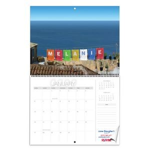Standard Personalized Image Wall Calendar