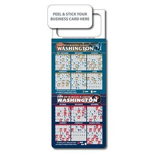 Pro-Basketball/ Hockey Combo Schedule w/ Magnetic Topper