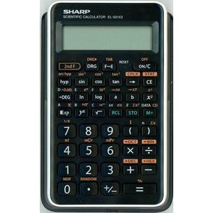 Sharp EL501X2BWH Engineering Scientific Calculator