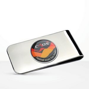 Money Clip with Photoart Classic Lapel Pin (Up to 0.75 in)
