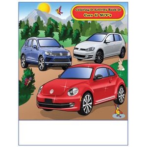 Volkswagen Imprintable Coloring and Activity Book