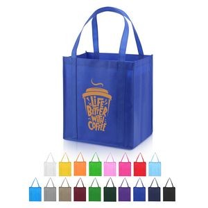 Non-Woven Grocery Tote Bag With Bottom Insert