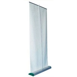 48" Flat Base Retractable Banner Stand