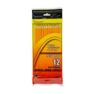 #2 Pencils -12 Count, Pre-Sharpened (Case of 48)