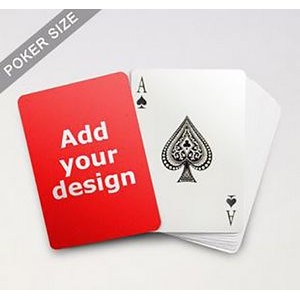 2.5" x 3.5" - Full Color Poker Playing Cards