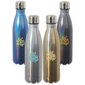17 Oz. Iridescent Insulated Water Bottles