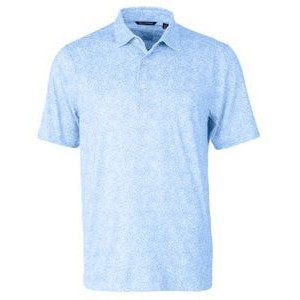 Cutter & Buck Pike Constellation Print Stretch Mens Polo