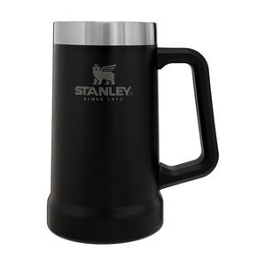 Stanley Drinkware Adventure Big Grip Beer Stein, 24 Oz, Matte Black
