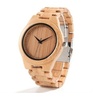 Custom Dial Bamboo Wooden Watch
