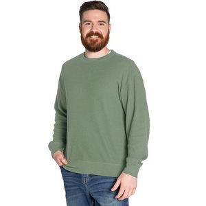 Unisex Lightweight Waffle Crewneck Sweatshirt