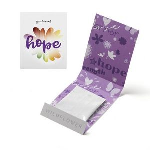 Purple Garden of Hope Matchbook