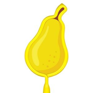Inkbend Standard Billboard Pens W/ Yellow Pear Stock Imprint
