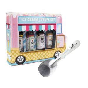 Ice Cream Toppings with Branded Scooper