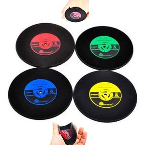 Vinyl Record-Inspired Coasters for Stylish Table Protection