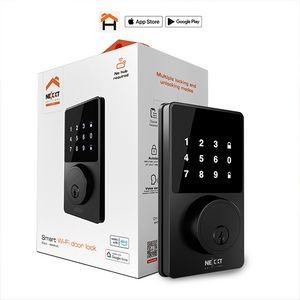 Nexxt Smart Home Wifi Door Lock - Black