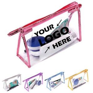 PVC Transparent Toiletry Handbag