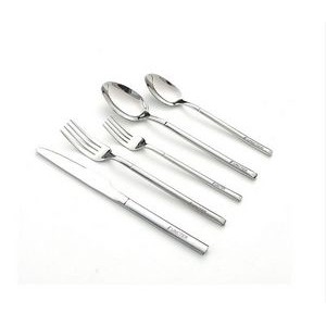 5-Piece Silverware Set Luxury Cutlery Set Knife Fork Spoon