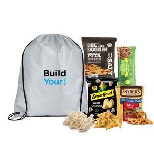 Drawstring Event Bag with Snacks