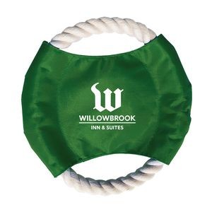Kelly Green Rope Disc - 1 Color Imprint (Factory Seconds)
