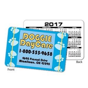 Pocket Calendar Card (Spot Color)