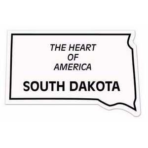 South Dakota State Shape Magnet - Full Color