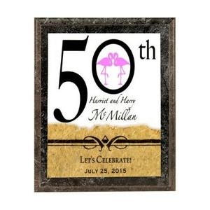 Classic Marbled Award Plaque 8"x10"