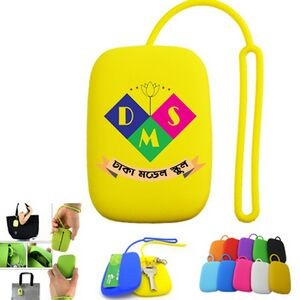 Fashion Silicone Key Bag - Yellow