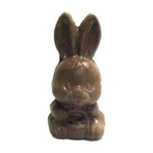 3D Chocolate Bunny w/Large Head