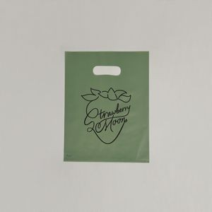 Frosted Sage Colored Poly Merchandise Bag/ 2.5 Mil (9"x12")