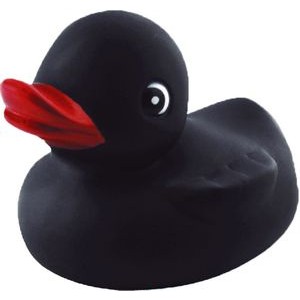 Black Rubber Duck Toy
