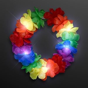 LED Rainbow Flower Crowns - BLANK