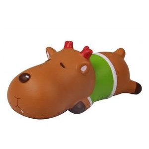 CutieLine Slow Rising Scented Christmas Reindeer Squishable Toy