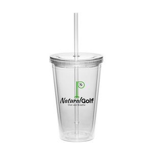 16 oz. Day Tripper Double Wall Acrylic Tumblers 2 Color Imp.